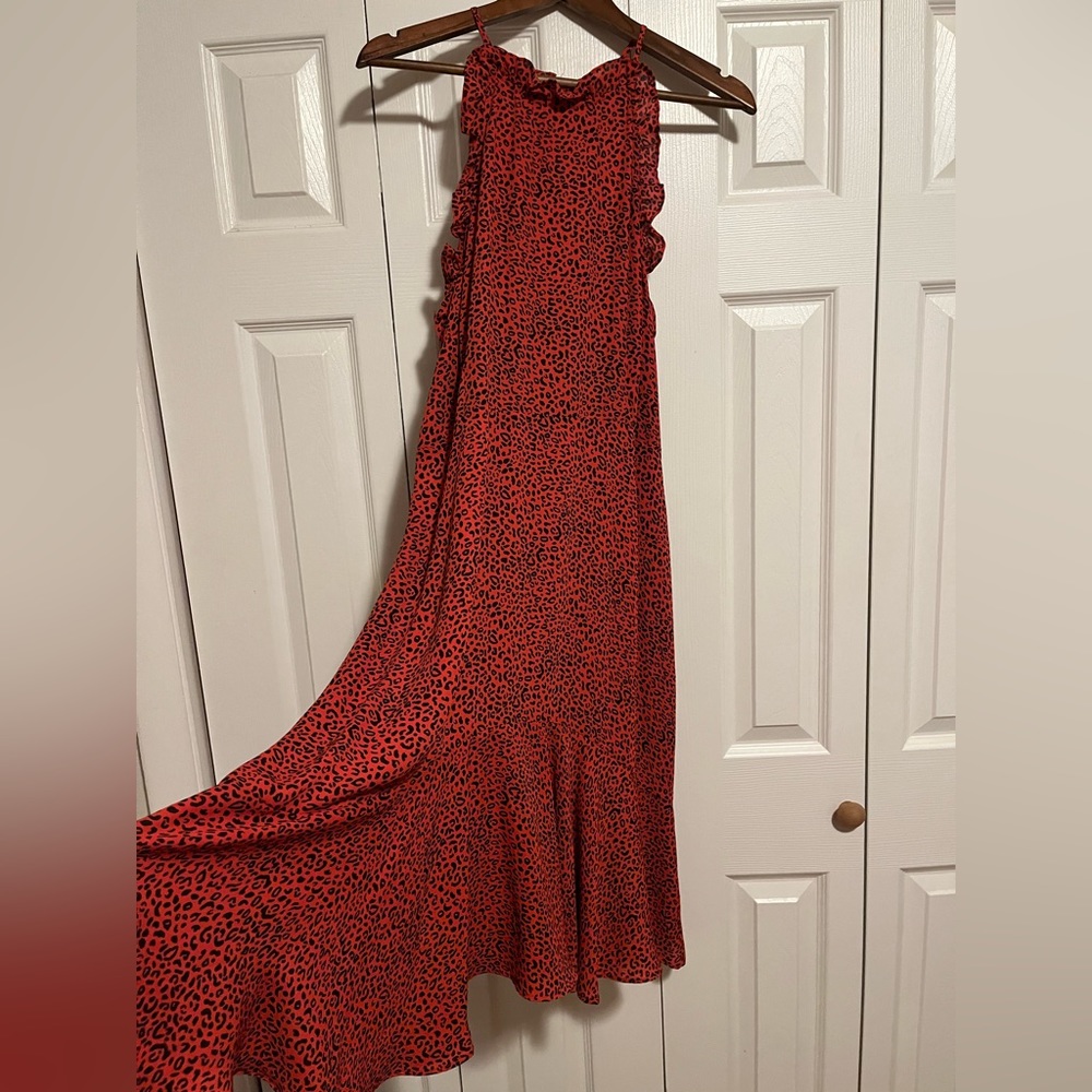Who What Wear Leopard Print Dress